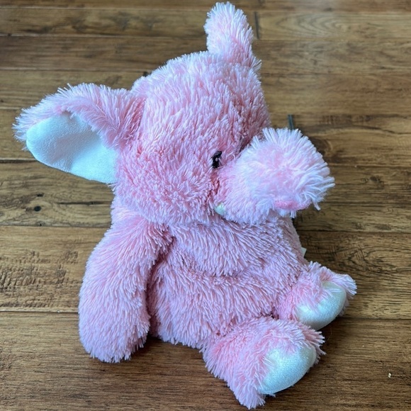 WARMIES Pink Elephant Lavender Filled Weighted Stuffed Animal Plush - Picture 6 of 11